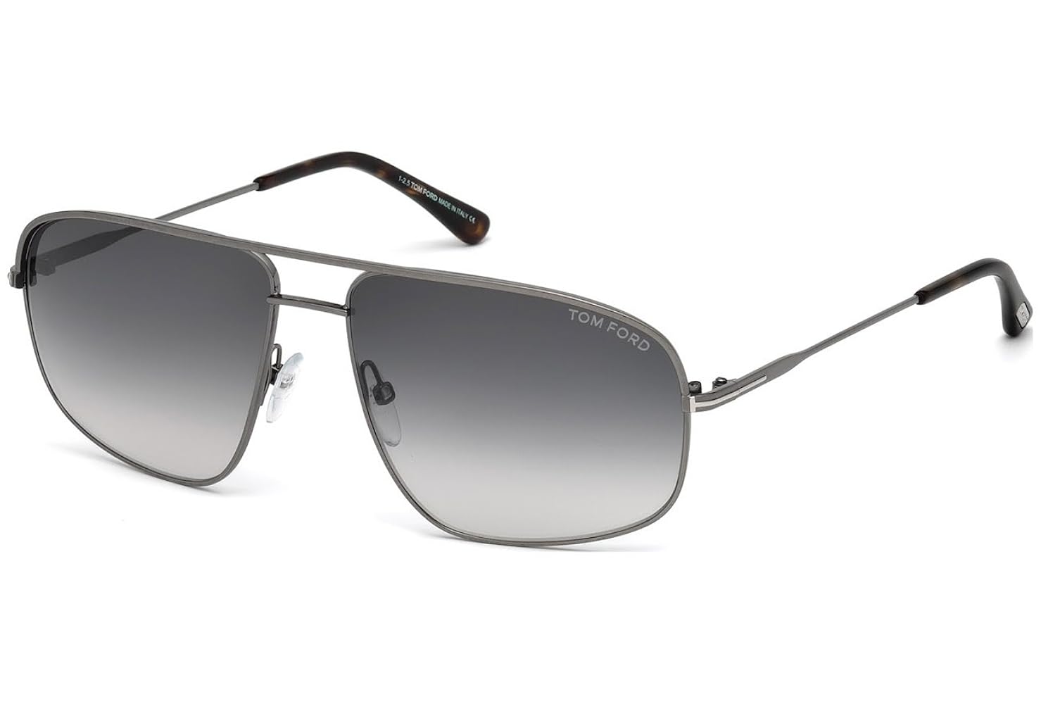 Tom Amazon.com: Tom Ford - JUSTIN FT 0467, Geometric, metal, men