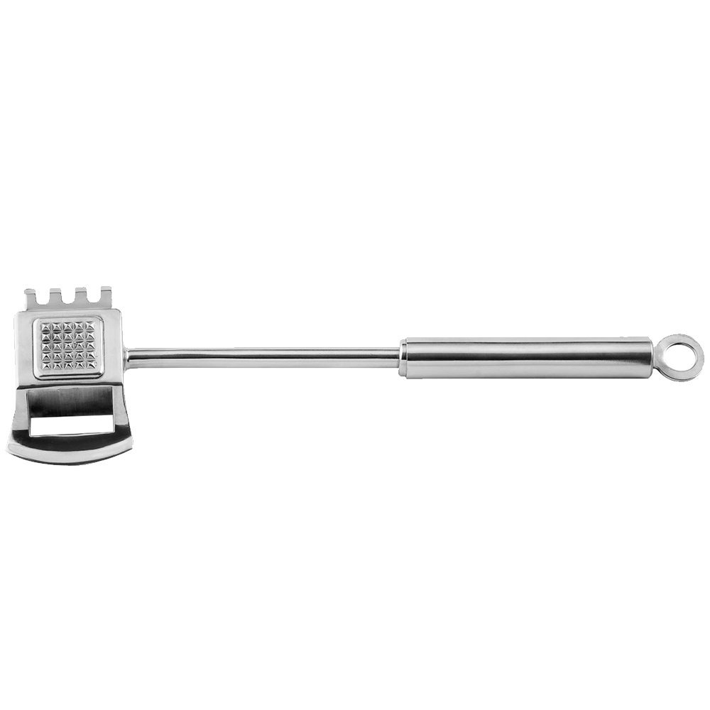Weis 11334 Martillo para ablandar Carne Hacha de Acero Inoxidable