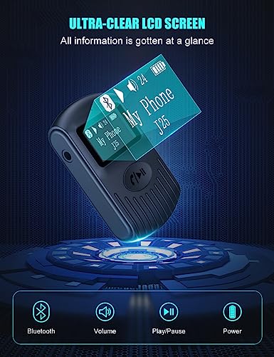 Receptor Bluetooth con cancelación de ruido para llamadas manos libres 2