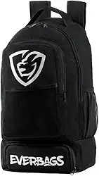 Mochila Térmica Fitness Master Everbags Preto Branco
