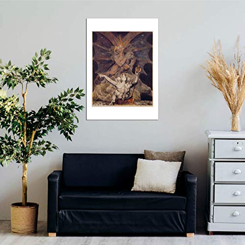 Affiche encadrée William Blake de collection finition mat grand format - 2