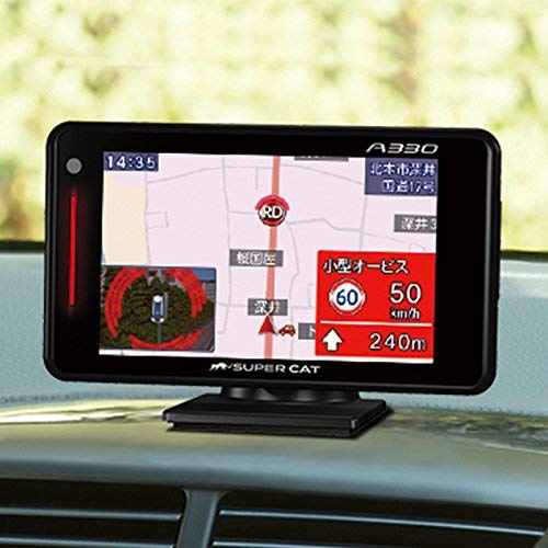 Amazon.co.jp: SUPER CATユピテル3.6型OBDII対応GPSレーダー探知機 