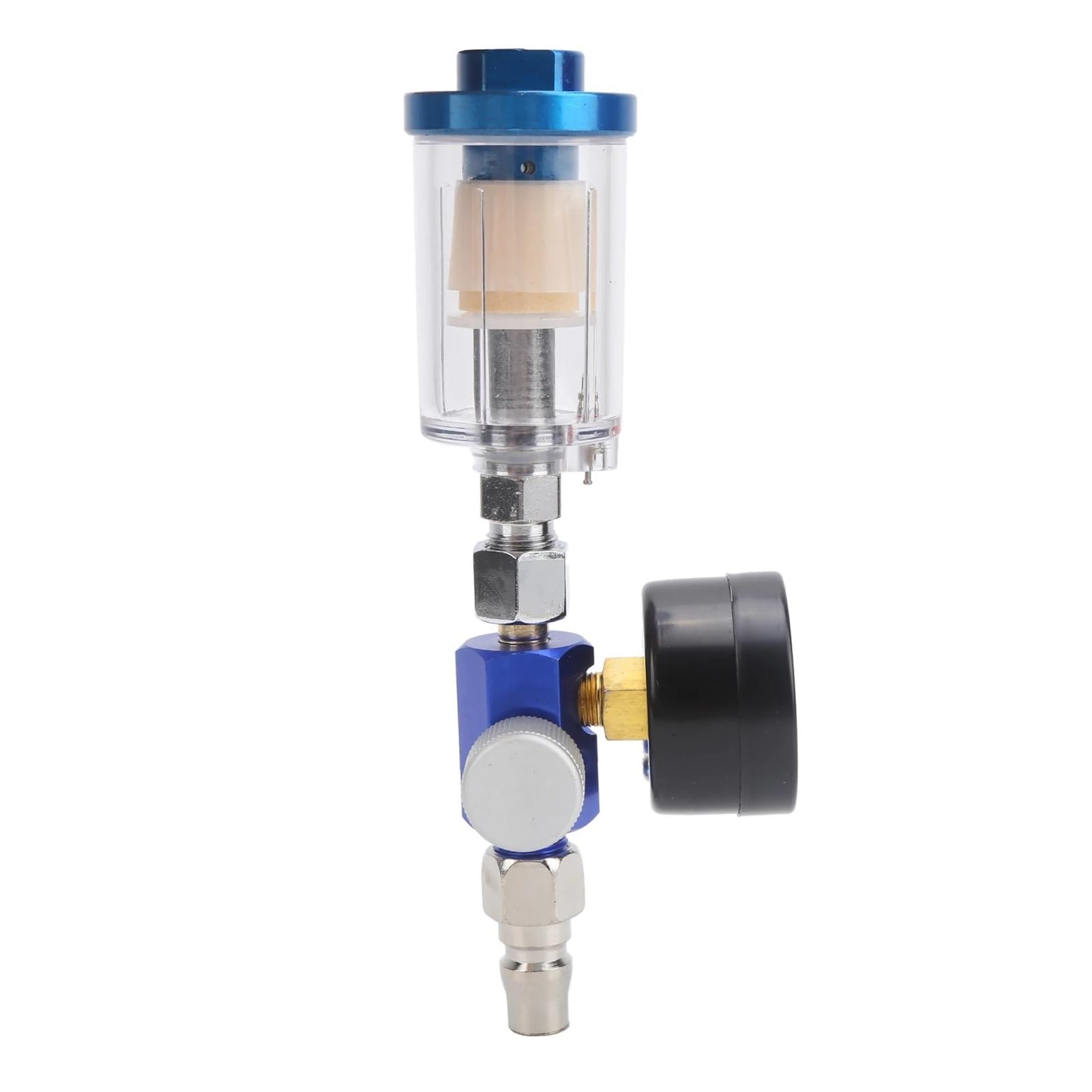 Regolatore d'Aria Compressa Regolatore di pressione dell'aria, pistola pneumatica a spruzzo, regolatore, manometro, filtro separatore for olio e acqua in linea, ricambi auto