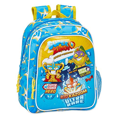 Mochila Escolar Infantil de SuperZings Oficial, 270x100x330mm