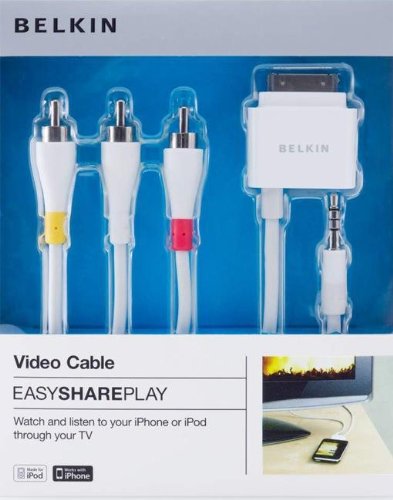 Preisvergleich Produktbild Belkin iPhone / iPod AV-Kabel