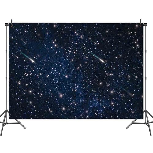 Fondo fotográfico galaxia cielo estrellado 210x150 cm miniatura 4