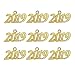 Gold Color Signet 2019 Year for Graduation Tassel, Charms Pendants DIY, Bracelet and Necklace, 9 Pcs