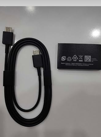 Samsung uyumlu USB Type-C - USB Type-C Kablo Type c kablo Siyah