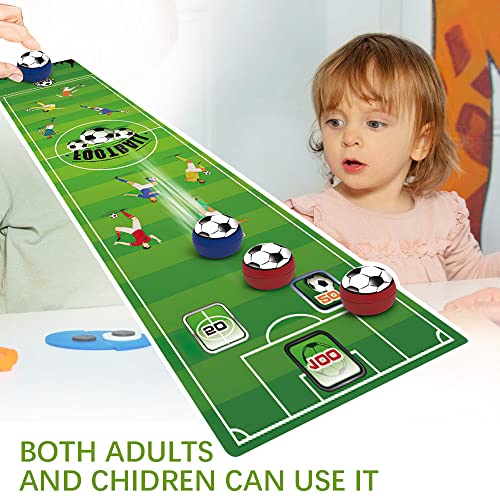 Lotvic Tabletop Game for Family Party Tabletop Football Board Games, Tabletop Curling Game, Multifunction Table Shuffleboards - Image 4