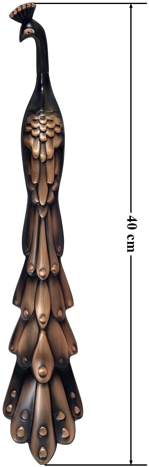 Plantex Peacock Door Handle For Main Door/16-Inches Main Door Handle/Push Handle For Glass/Wooden Door Of Home/Hotel/Office - Pack Of 1 (Rich Copper Antique) — Amazon image 4