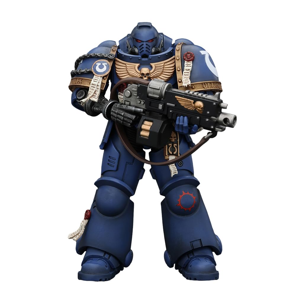 JOYTOY Warhammer 40K 1/18 Action Figure Ultramarines Brother Chairon Model Collection Gift 15Age+ 5.03in