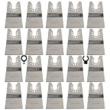 XXGO 20 Pcs 2 Inch Rigid Oscillating Multitool Scraper Blade Universal XG1020