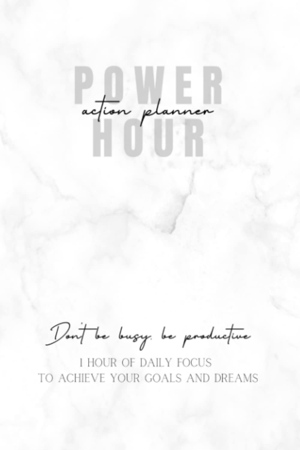 Power Hour Action Planner: An accountability / productivity planner to help you grow your online business and social media account through daily ... Building and Content Creation = Success