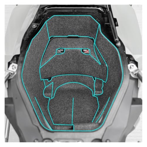 Accessoires moto XADV 750 avec tapis de coffre arrière et kit protection