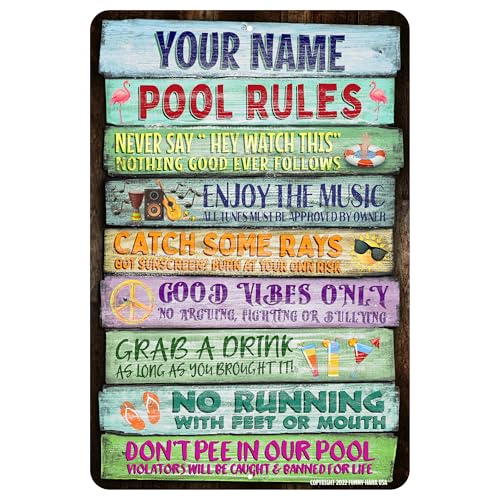 Family Personalized Pool Rules