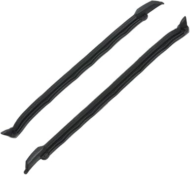 Windshield Pillar Post Seal Weatherstrip Pair 2 Piece Set for Chevy Chevelle/Malibu 66-67|Olds Cutlass 66-67|Pontiac GTO/Lemans/Tempest 66-67|Buick Gran Sport/Skylark/Special 66-67