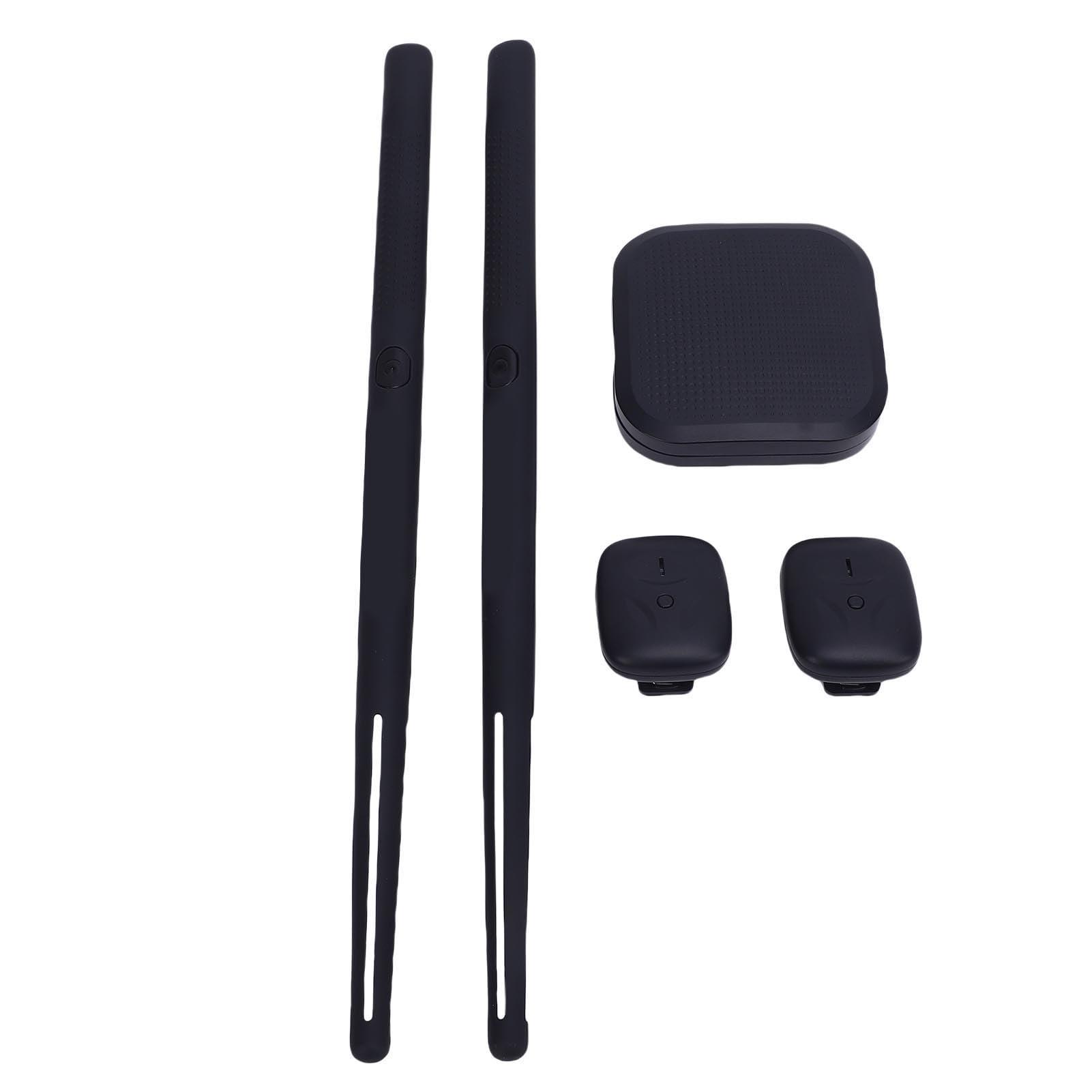 Dilwe Electronic Air Drum Strucs Motion Czujnik Zestaw Drumsticks z beztłuszczową technologią Wykrywania 3D dla Początkujących Specjalistów