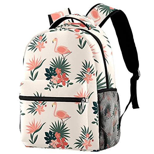 Sac à dos flamant rose ergonomique et léger pour le quotidien