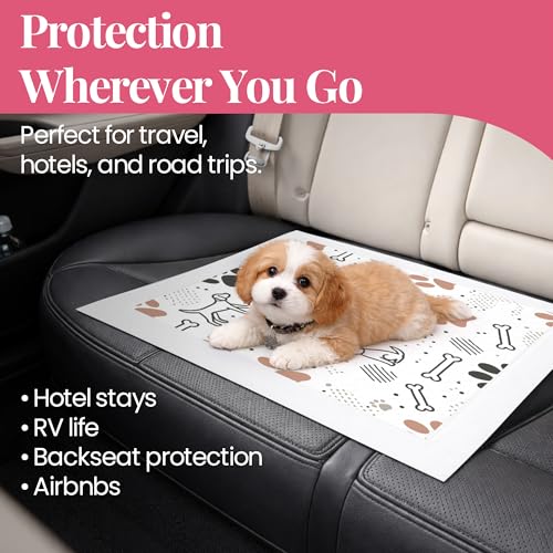 Image of Pupiboo Disposable Dog and Cat Training Pads Highly Absorbent Pee Pads, Leak Proof Backing, for Housebreaking & Potty Training - 23x23 in (100 Count)