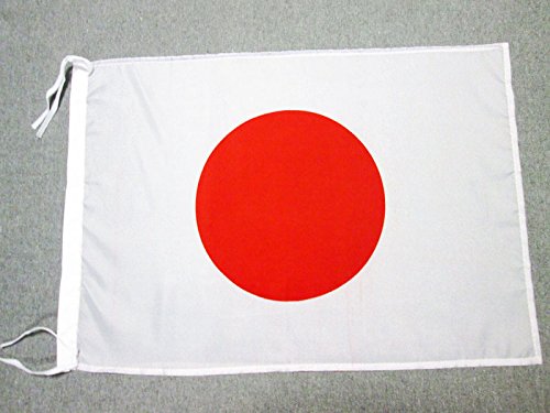 AZ FLAG Drapeau Japon Cordelettes Polyester Leger, 45cm x 30cm