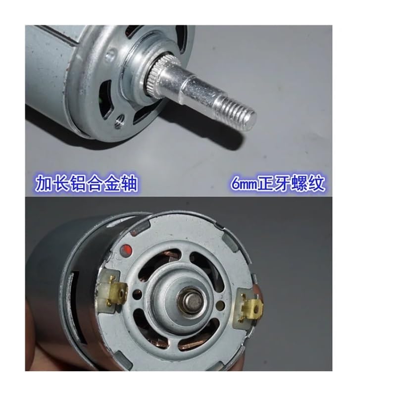 Aluminum Threaded Shaft,12-24V Front Ball Bearings,775 High Speed Electronic Starter,