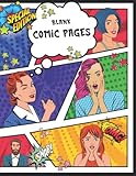 boom comics buffy the vampire slayer  Blank Comic Pages Book: for Adult Art Therapy, Variety of Layouts for Graphic Journaling, Anime and Manga: Manage Stress, Anxiety, Regulate Emotions, and Declutter Your Mind