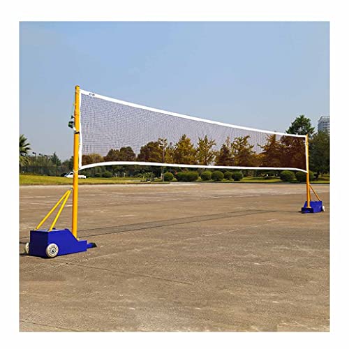 Juego de red de bádminton de voleibol resistente con soporte de acero estable para adultos y jóvenes, perfecto para juegos familiares en interiores y exteriores