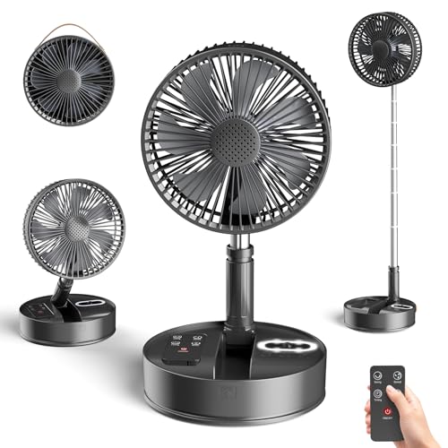Marchpower Ventilateur Silencieux Pliable Ventilateur...