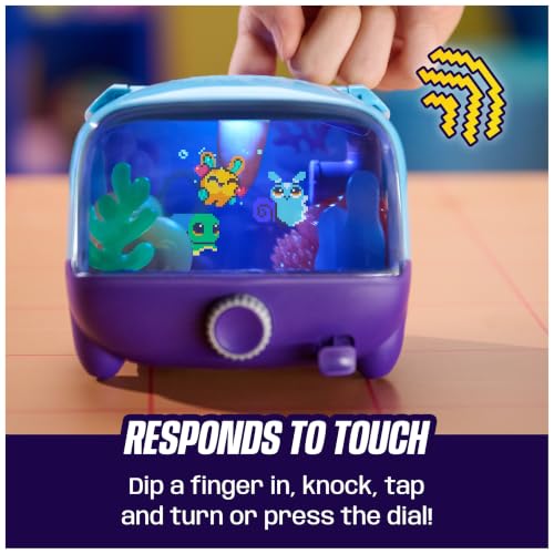 Image of BITZEE Aquarium Interactive Fish Tank Toy & Digital Pet, Ages 5+