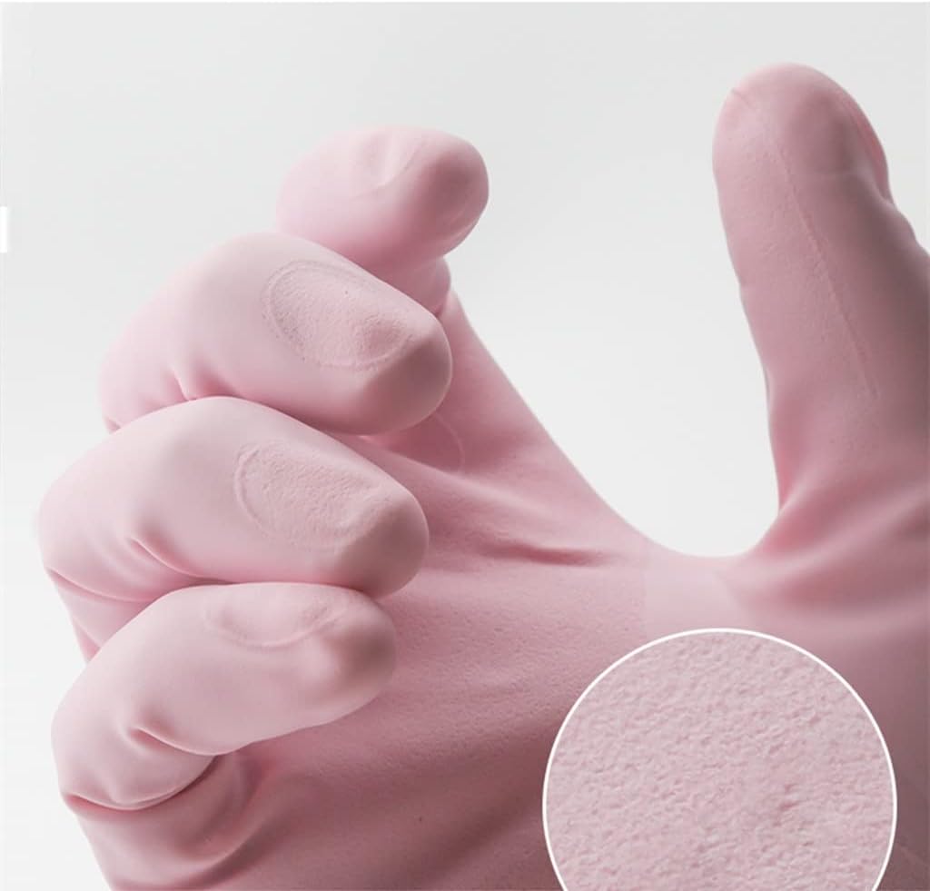 Wash Dishes Household Gloves Kitchen Cleaning Washing Rubber Dishwashing Soft Fit