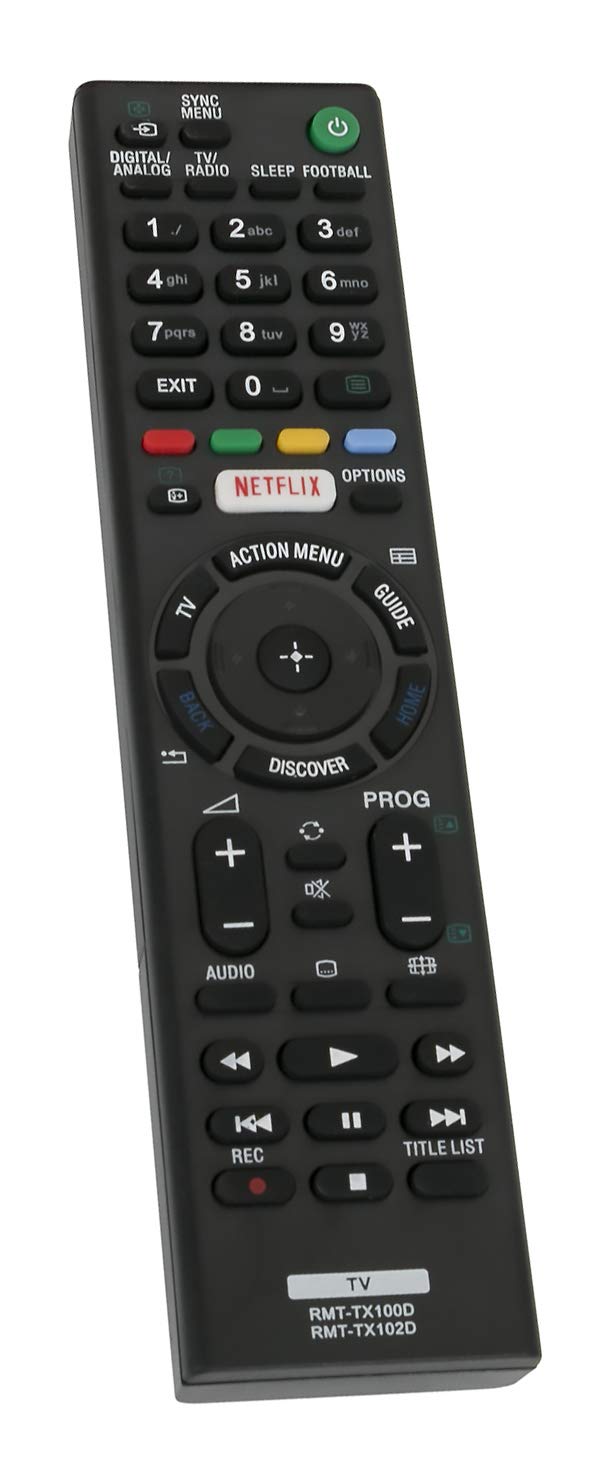RMT-TX100D RMTTX100D Telecomando universale compatibile per Sony Bravia TV RMT-TX100U RMT-TX100E RMF-TX100E KD-49X8005C KD-49X8309C KD-55X8509C KD55X8509C Controller
