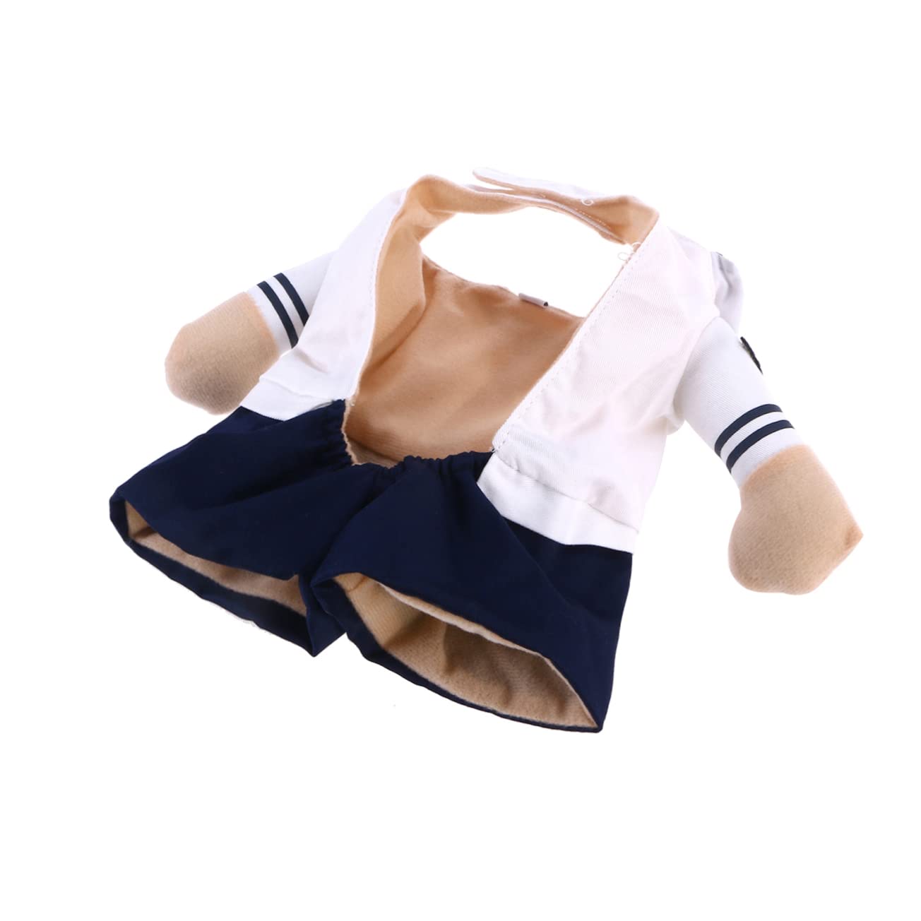 SUPVOX 2 Piezas Ropa para Perros Disfraz de Halloween para Mascotas Ropa para Mascotas Vestido de Verano Gato Traje de Traje para Perros Azul Marino Colocar Sombrero Marinero