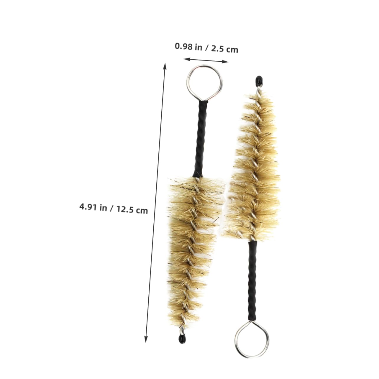 Vaguelly Durable Flute Cleaning Brush Flute Headjoint Cleaner Soprano Sax Mouthpiece Tool