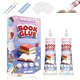 Mode d'emploi : Appliquez une petite quantité de colle sur un coton-tige et étalez-la uniformément sur les zones à coller. Après l'application de la colle, alignez soigneusement les parties à coller et appuyez fermement pendant quelques secondes pour une bonne adhérence. Vous pouvez également placer un objet lourd sur le livre et laisser sécher quelques instants.