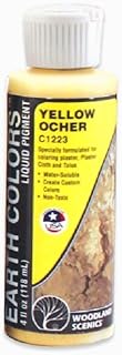 Earth Color, Yellow Ocher/4oz by Woodland Scenics