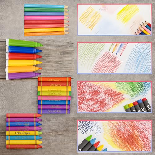 Image of WISHKEY 160 Pieces Art Set for Kids Unicorn Theme with Case, Art and Craft Supplies Kit for Drawing and Painting, Color Set with Markers, Water Colors, Brush, Color Pencils, Crayons (Pack of 1, Pink)