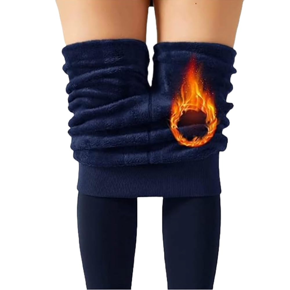 Girls Winter Warm Fleece Lined Tights, Soft Thick Thermal Dance Tights for Kids-image-16