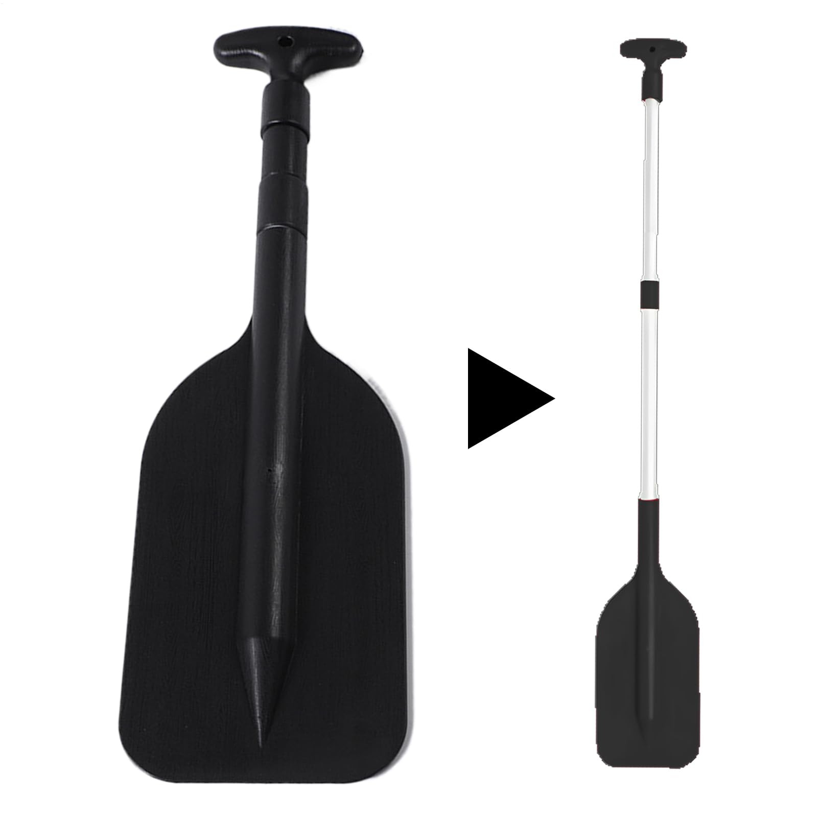 Canoe Paddle for Kids: Telescopic Paddle with Anti-Slip Grip, Lightweight Water Sports Accessory for Paddling, Kayaking and Boating, Ideal for Students, Teens, Girls and Boys