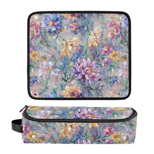 Bolsa de viaje para herramientas de cabello con almohadilla resistente al calor para plancha y accesorios de cuidado capilar miniatura 3