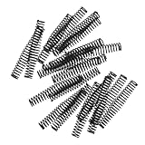 Sewroro 20 Stück Stahl Druckfedern für Gartenscheren Langlebiges Obstbaumscheren Zubehör Federnde Ersatzteile für Baumpflege und Handschneider