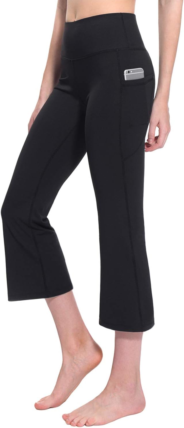 High Waist Yoga Capri Pants 