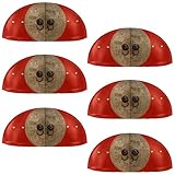 Matériaux : les poignées de tiroir décoratives sont fabriquées en PBT. Procédé : transfert thermique 3D. Ne se décolore pas facilement et peut être utilisé pendant une longue période.