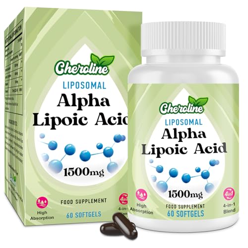 Liposomal Alpha Lipoic Acid Supplement with Acetyl-L-Carnitine & Ubiquinol