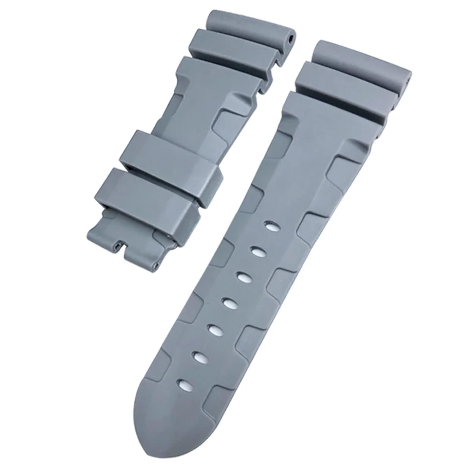 Cinturino in gomma naturale da 26mm 24mm adatto per Panerai PAM cinturino per orologio in silicone rosso blu impermeabile strumenti per braccialetti