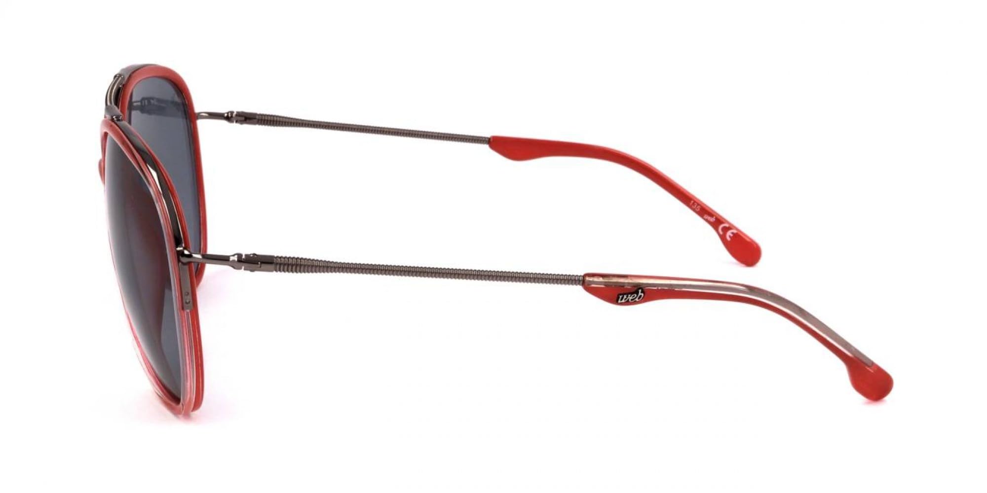 WEB Occhiali da Sole WE0060 Shiny red 58/12/135 UNISEX
