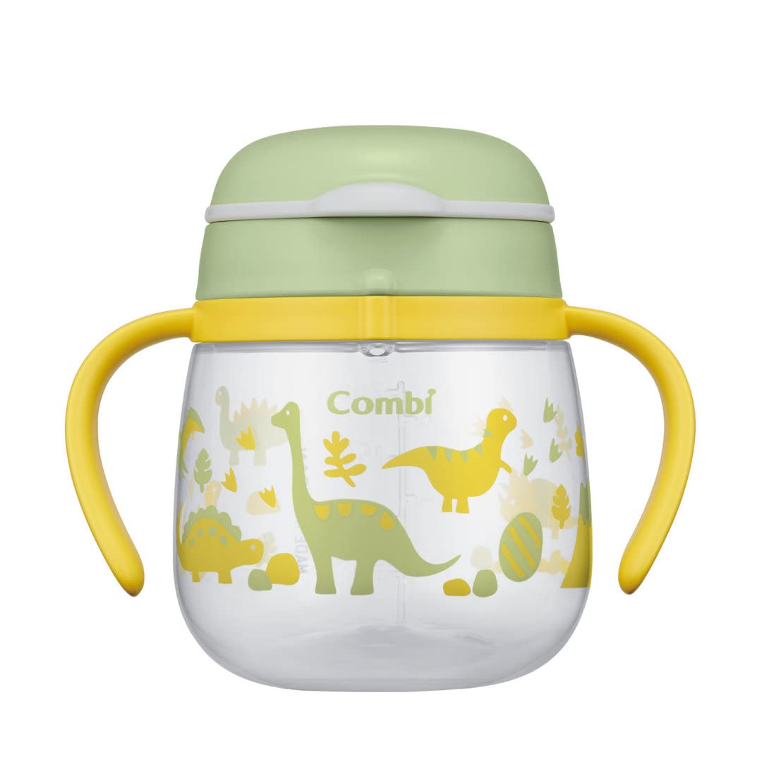 【⠀くう 】 Amazon | COMBI コンビ ラクマグ はじめてコップ 240 N きょうりゅう
