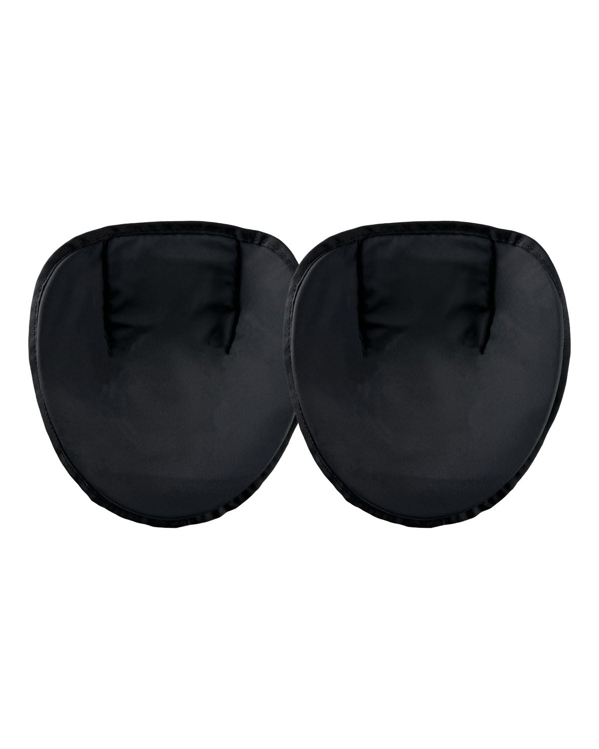 FEYRUN Pancake Training Glove, Baseball&Softball Fielding Trainer for Infield Practice, Softhands Foam Training Glove to Improve Glove to Throw Transition (Black (2 Pack))