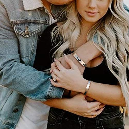 Xuanpai Personalized Handmade Braided Rope Id Plate Couples Bracelets For Women Men Friendship #TOP6