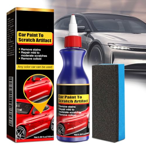 2025 New Car Scratch Remover, Removes Deep Car Scratch, Scratch Remover for Vehicles for Cars,Removes Scratches Anti-Scratch Repair Paste,Suitable for Various Scratches on Cars
