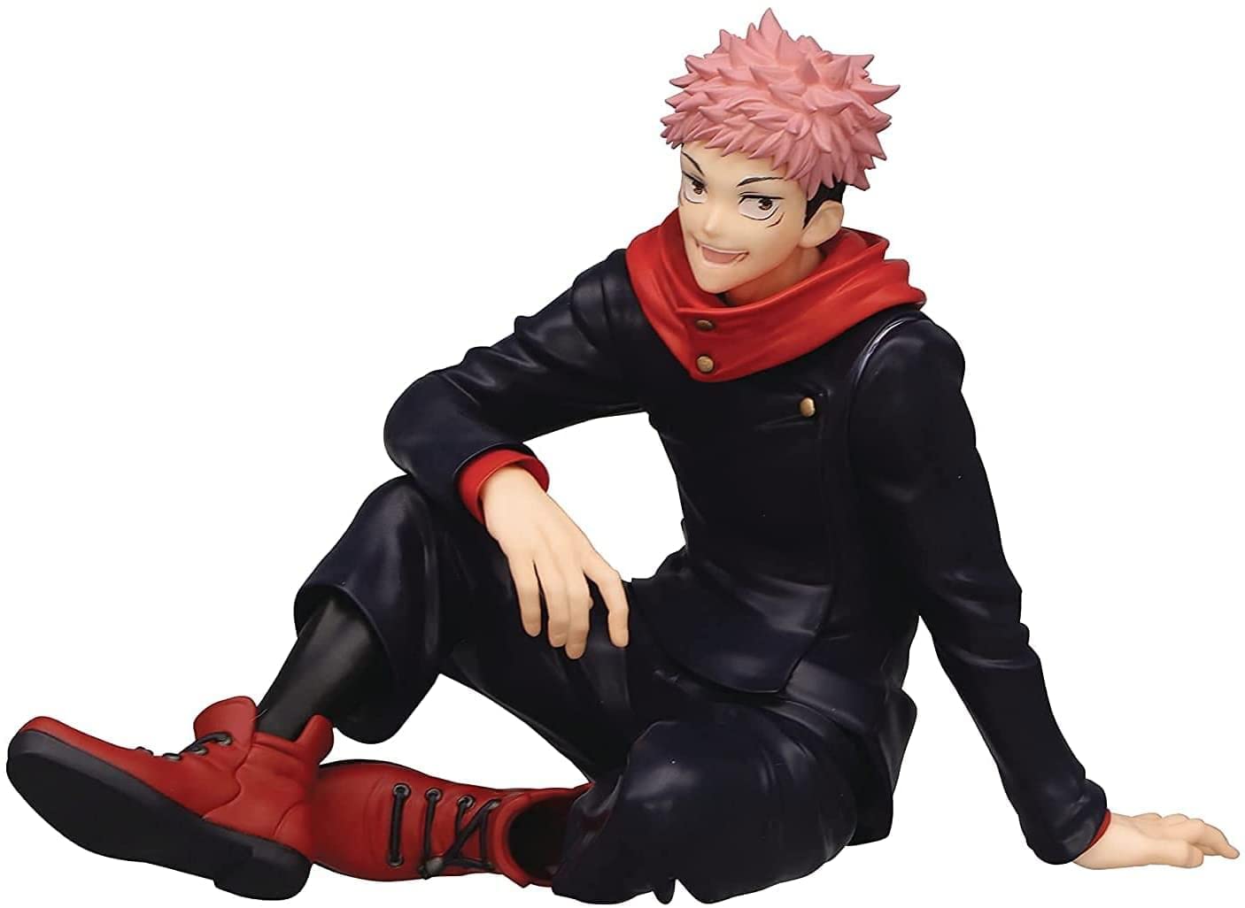 Amazon Com Furyu Jujutsu Kaisen Yuji Itadori Noodle Stop Figure Multicolor Toys Games